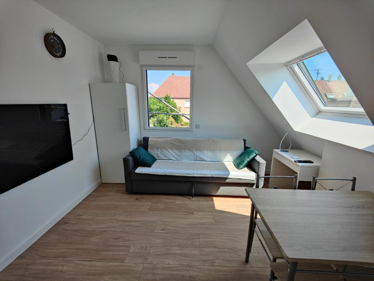 Appartement 48M², Strasbourg Centre A 15 Min En Train Fegersheim Luaran gambar